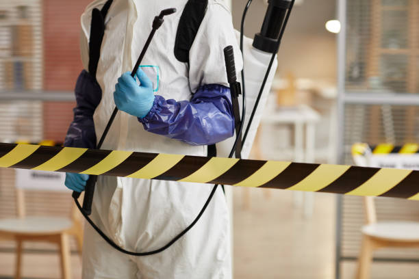 Professional Biohazard Cleanup technician working in Springdale, PA